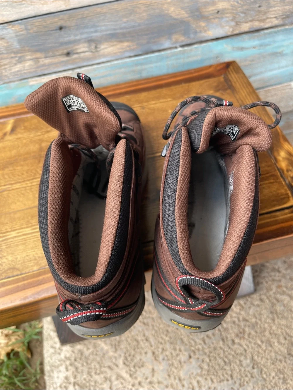 KEEN Targhee 2 Mid Waterproof Leather Hiking Trail Boots Size 11